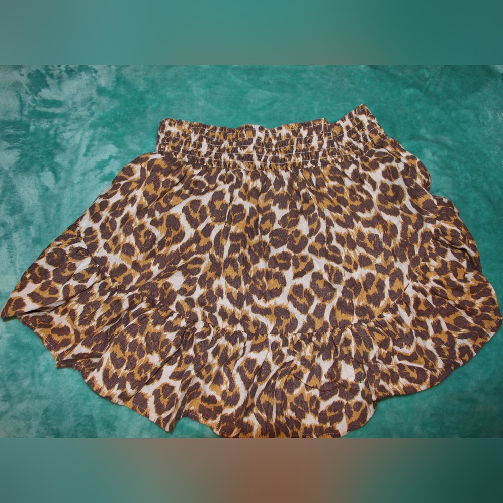 Leopard Print Women's Aerie Skirt